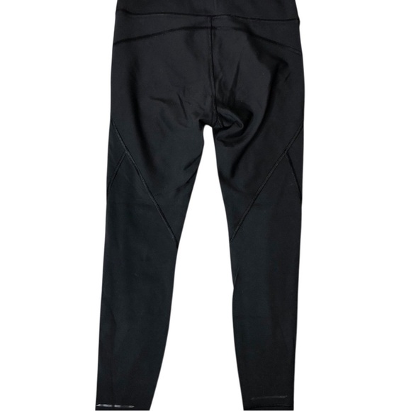 Athleta 2Pr Bundle leggings Sz S Black Green Capris Ankle Salutation Stash 7/8 - Picture 6 of 11